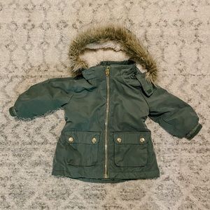 H&M kids winter jacket (9-12m) runs large